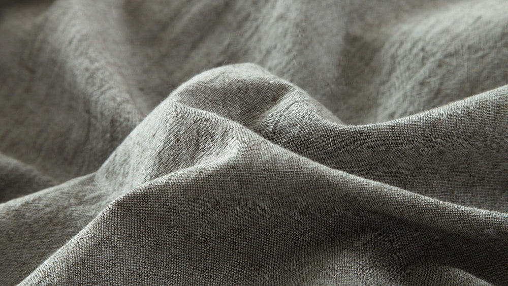 linen fabric closeup